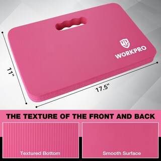 Foto 4 | Foto 4 | Almohadilla Para Arrodillarse Workpro, Espuma Suave Extragruesa De 44 X 28 X 4 Cm, Color Rosa - Venta Internacional.