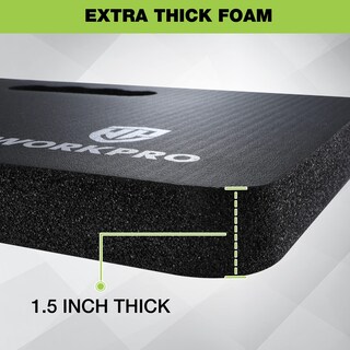 Foto 3 | Foto 3 | Almohadilla Para Rodillas Workpro, Espuma Suave Extragruesa, 45 X 28 X 4 Cm, Color Negro - Venta Internacional.