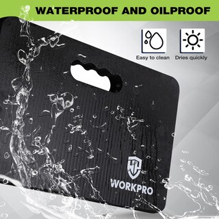 Foto 7 | Foto 7 | Almohadilla Para Rodillas Workpro, Espuma Suave Extragruesa, 45 X 28 X 4 Cm, Color Negro - Venta Internacional.