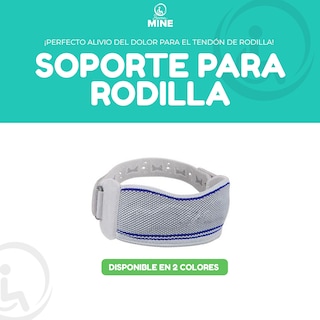 Foto 5 | Foto 5 | Banda Rotuliana Con Silicon Patelar (talla Universal, Gris) | Cinta Rotuliana (verde)