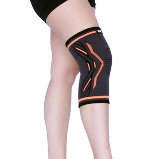 Foto 1 | Foto 1 | Rodillera Naranja Elástica Tejido 3d Transpirable Cómoda Homecare