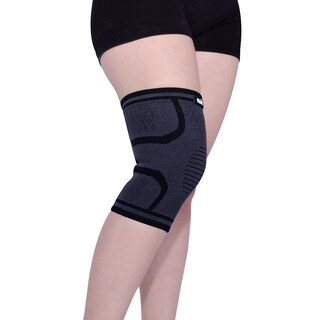 Foto 1 | Foto 1 | Rodillera Negra Elástica Tejido 3d Transpirable Cómoda Homecare