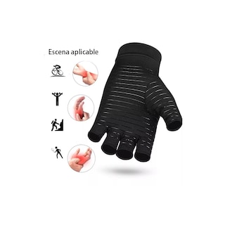 Foto 3 | Foto 3 | Guantes de Compresión para Artritis Eo Safe Imports Esi-11578 Negros