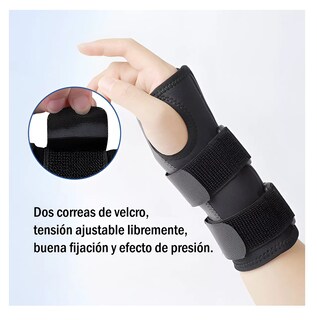 Foto 5 | Foto 5 | Férula Muñeca Comoda Vendaje Ajustable Lab.g,muñequera Ortopedica Mano Derecha Negra