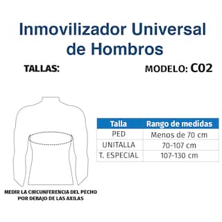Foto 2 | Foto 2 | Inmovilizador Universal de Hombro Pediátrico Tynor C02