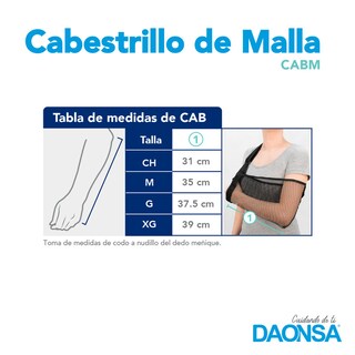 Foto 5 | Foto 5 | Cabestrillo para Adulto Daonsa de Malla Negro