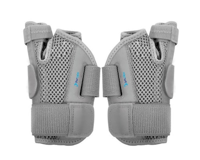 Foto 3 | Foto 3 | Set De 2 Férulas Flexibles Y Transpirables Para Artritis Y Lesiones Color Gris