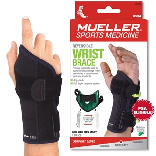 Foto 1 | Foto 1 | Muñequera Mueller Sports Medicine Reversible Verde Y Negro - Venta Internacional.