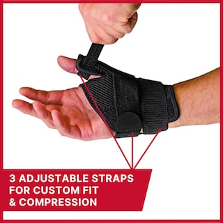 Foto 4 | Foto 4 | Soporte Para Pulgar Mueller Sports Medicine Ajustable A La Medida Negro - Venta Internacional.