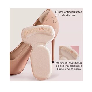 Foto 4 | Foto 4 | Protector Almohadilla De Talón Plantilla Unisex Aumenta Altura Nude
