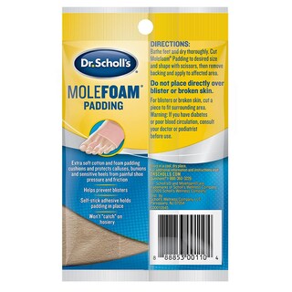 Foto 2 | Foto 2 | Acolchado Molefoam Dr. Scholl's Para Callos, Juanetes Y Talones - Venta Internacional.
