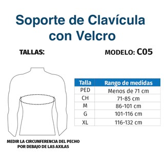 Foto 5 | Foto 5 | Soporte de Clavícula Tynor con Cinta Autoadherente