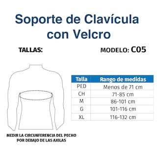 Foto 5 | Foto 5 | Soporte de Clavícula Tynor con Cinta Autoadherente