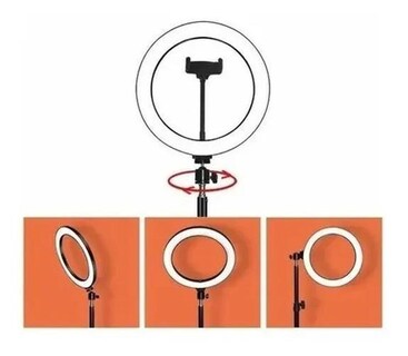 Foto 2 | Foto 2 | Aro De Luz Led 12 Pulgadas Con Tripié Soporte Celular
