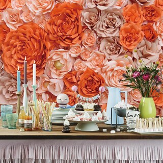 Foto 4 | Foto 4 | Fondo Fotográfico Baocicco Orange Rose Vinilo de 2,2 x 1,5 m - Venta Internacional