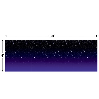 Foto 2 | Foto 2 | Fondos Fotográficos Beistle Starry Sky Para Pared, 4 X 9 M, 2 Piezas - Venta Internacional.