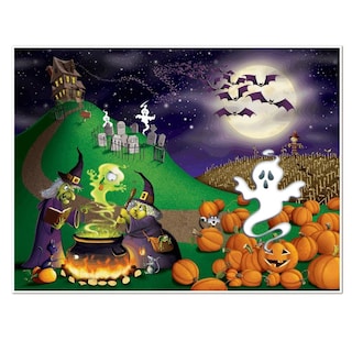 Foto 1 | Foto 1 | Decoración De Fiesta De Halloween Insta-mural Beistle - Venta Internacional.