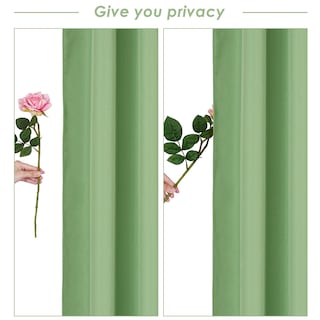 Foto 7 | Foto 7 | Cortinas De Fondo Soardream De Poliéster Verde Salvia, 3 X 3 M - Venta Internacional.