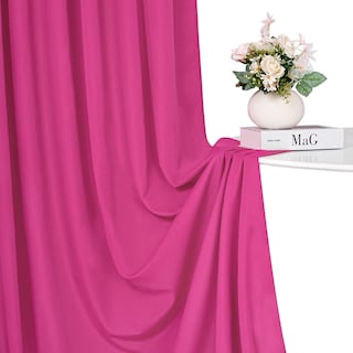 Foto 5 | Foto 5 | Cortinas De Fondo Soardream De Poliéster Rosa Intenso, 3 X 3 M - Venta Internacional.