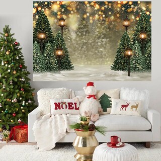Foto 4 | Foto 4 | Telón De Fondo Fotográfico Mocsicka Winter Christmas 210x150 Cm - Venta Internacional.