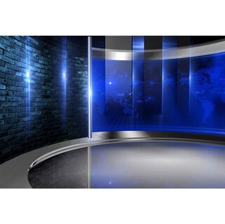Foto 1 | Foto 1 | Fondo De Estudio Csfoto News Broadcasting, 2,5 X 2 M, Vinilo - Venta Internacional.