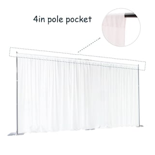 Foto 4 | Foto 4 | Cortinas De Fondo Urby De Dos Capas De Gasa Y Tul Y Poliéster - Venta Internacional.
