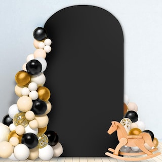 Foto 1 | Foto 1 | Funda De Arco Modfuns Chiara De Spandex Negro De 2,1 X 2,2 M Para Boda - Venta Internacional.
