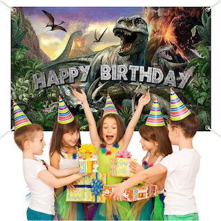 Foto 3 | Foto 3 | Decoración De Fiesta, Telón De Fondo Para Cumpleaños De Dinosaurios Avezano - Venta Internacional.
