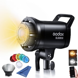 Foto 1 | Foto 1 | Lámpara De Vídeo Led Godox Sl60iibi De 75 W Bicolor Con 11 Efectos Fx - Venta Internacional.
