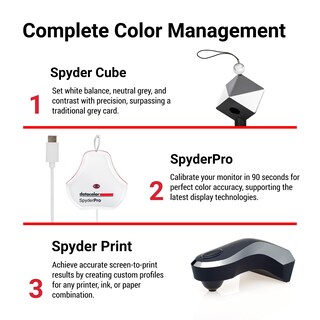 Foto 3 | Foto 3 | Kit De Gestión Del Color Datacolor Spyder Print Studio - Venta Internacional.