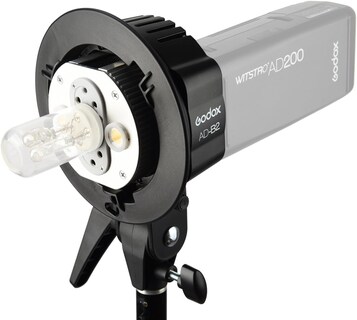 Foto 3 | Foto 3 | Soporte Bowens De Doble Cabezal De Doble Potencia Para Godox Ad200/ad200 Pro - Venta Internacional.