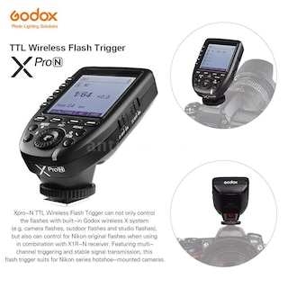 Foto 2 | Foto 2 | Transmisor Inalámbrico Con Disparador De Flash Godox Xpro-n Para Nikon - Venta Internacional.