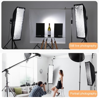 Foto 7 | Foto 7 | Strip Softbox Godox Fw35 X 160 Cm 14 X 63 Cm Con Rejilla En Forma De Panal - Venta Internacional.
