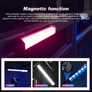 Foto 4 | Foto 4 | Luces Tubulares Godox Tl 30 Rgb 8w 2700-6500k Lux 740 Cri 97 - Venta Internacional.