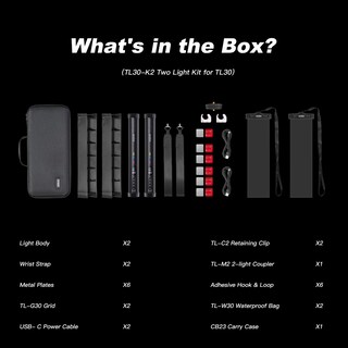 Foto 7 | Foto 7 | Luces Tubulares Godox Tl 30 Rgb 8w 2700-6500k Lux 740 Cri 97 - Venta Internacional.