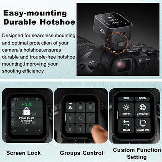 Foto 5 | Foto 5 | Disparador De Flash Inalámbrico Godox X3-n X3n Ttl Para Cámara Nikon - Venta Internacional.