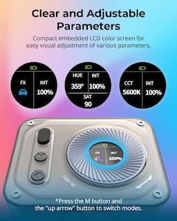 Foto 3 | Foto 3 | Lámpara Led De Vídeo Smallrig Vibe P108 Pro Rgb 5 W Cri95+ 2500-65 - Venta Internacional.