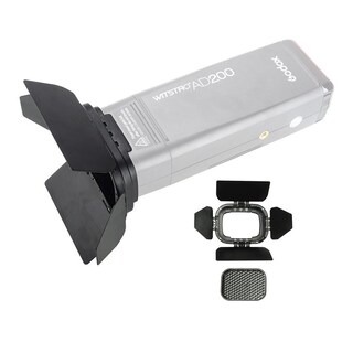 Foto 4 | Foto 4 | Kit De Puerta De Granero Godox Bd-07 Para Godox Ad200 Ad200pro Flash - Venta Internacional.