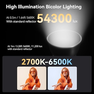 Foto 5 | Foto 5 | Lámpara De Vídeo Smallrig Rc 60b Cob 63 W 11200 Lux Cri 97+ Bicolor - Venta Internacional.