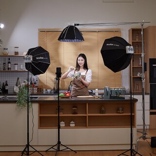 Foto 5 | Foto 5 | Lámpara De Vídeo Led Godox Ml100bi Bicolor 120w 34300lux @1m - Venta Internacional.