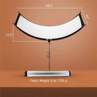 Foto 6 | Foto 6 | Reflector Fotográfico Glow Arclight Ii Curvo Con Bolsa De Transporte - Venta Internacional.
