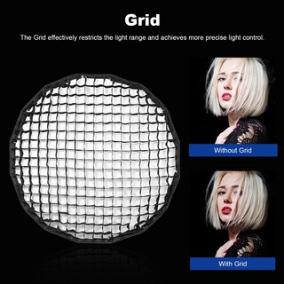 Foto 2 | Foto 2 | Softbox Godox Qr-p90t Con Rejilla De 90 Cm - Venta Internacional.