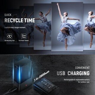 Foto 6 | Foto 6 | Cabezal Redondo Flash Speedlite Neewer Z1-c Ttl Para Canon - Venta Internacional.