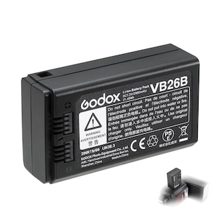 Foto 1 | Foto 1 | Paquete De Baterías Godox Vb26b 7.2v/2980mah/21.45wh Para V1, V850iii Y V860iii - Venta Internacional.