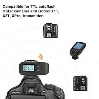 Foto 5 | Foto 5 | Receptor De Flash Remoto Inalámbrico Godox X1r-n Para Nikon - Venta Internacional.