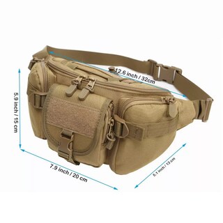 Foto 2 | Foto 2 | Cangurera Táctica Impermeable Eo Safe Imports Esi-4667 color Marrón