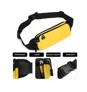 Foto 4 | Foto 4 | Riñonera Deportiva Impermeable Belug Amarilla