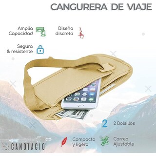 Foto 2 | Foto 2 | Cangurera de Viaje Canotagio Beige