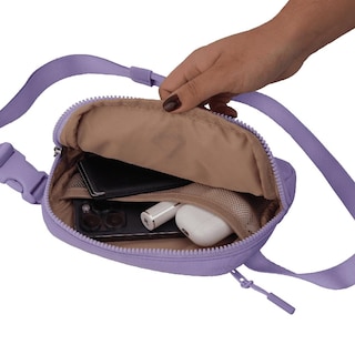 Foto 4 | Foto 4 | Cangurera Bolsa Crossbody Y Bandolera Tipo Riñonera para Mujer Luckyly Mina Lila