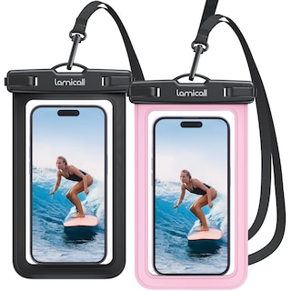 Foto 1 | Foto 1 | Bolsas Impermeables Lamicall Beach Vacation Essentials, Color Rosa - Venta Internacional.